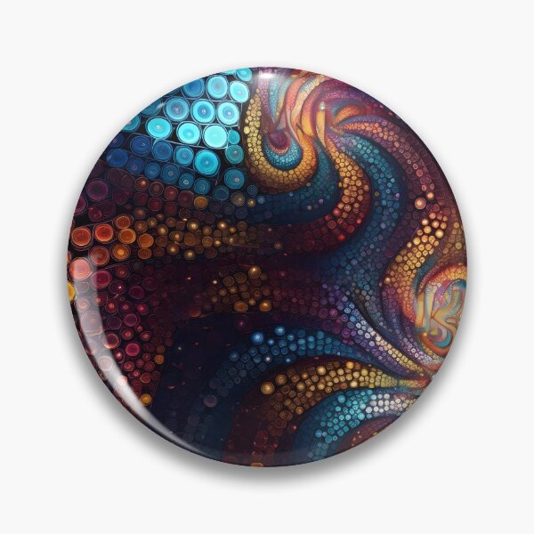 Item preview, Hyperbolic Light Waves – Seamless designed and sold by GalacticLabs.