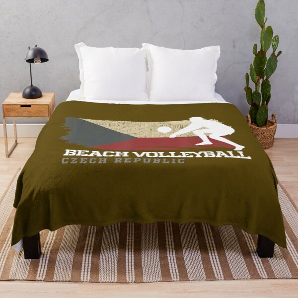 Item preview, Beach Volleyball Czech Republic Flag Love Volleyball Player designed and sold by ekoenebrqp6.