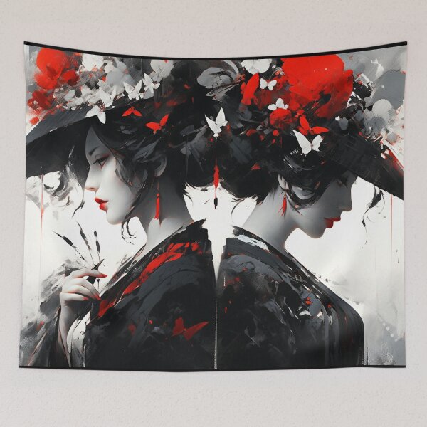 Item preview, Japanese Geisha Reflections designed and sold by ScarletClover.