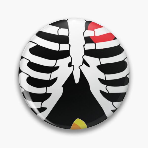 Artikelvorschau, Candy Corn im Skelettbauch Lustiges Halloween entworfen und verkauft von latrishatoasto.