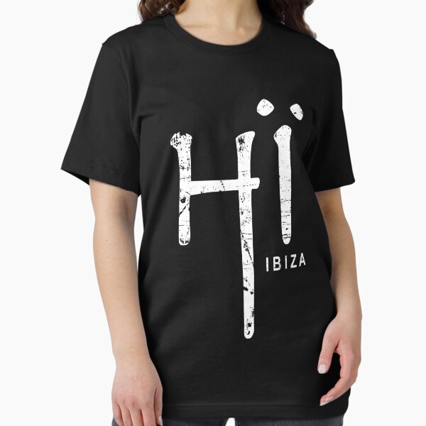 Item preview, Hï Ibiza special worn white t-shirt design Classic  designed and sold by JasonAlvar12.
