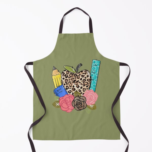 Item preview, Floral Back To School Funny Teacher & Student Leopard designed and sold by zhgyydsn31.