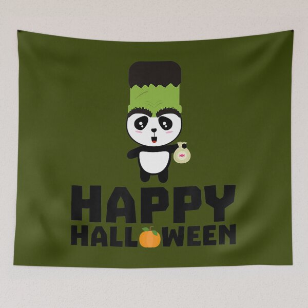 Item preview, Happy Halloween Monster Panda 	 for all Ages 	 designed and sold by aulcuvqmsr89.