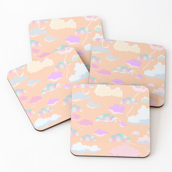 Item preview, Clouds of pastel colors designed and sold by andrasdesignssss.