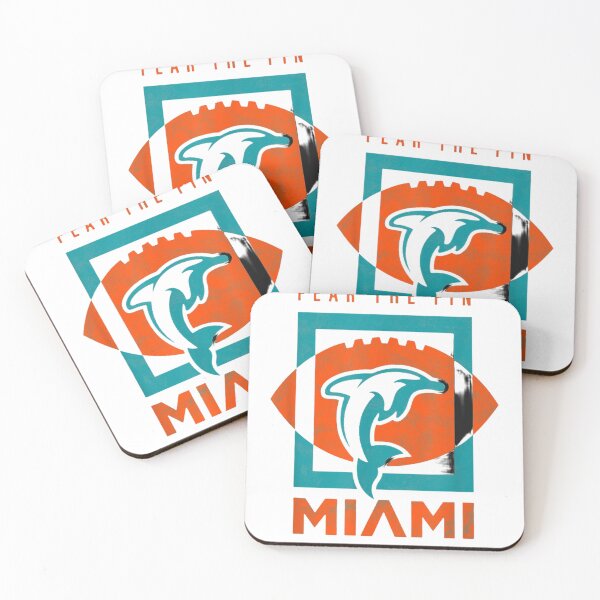 Item preview, Cool Dolphin Fear the Fin Miami Football Fan designed and sold by averypenelop.