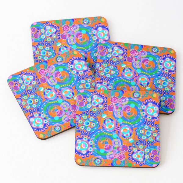 Item preview, Psychedelic Trippy Colorful Circle Pattern designed and sold by Alondra.