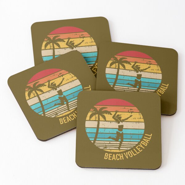 Item preview, Beach volleyball vintage retro 		 designed and sold by ekoenebrqp6.