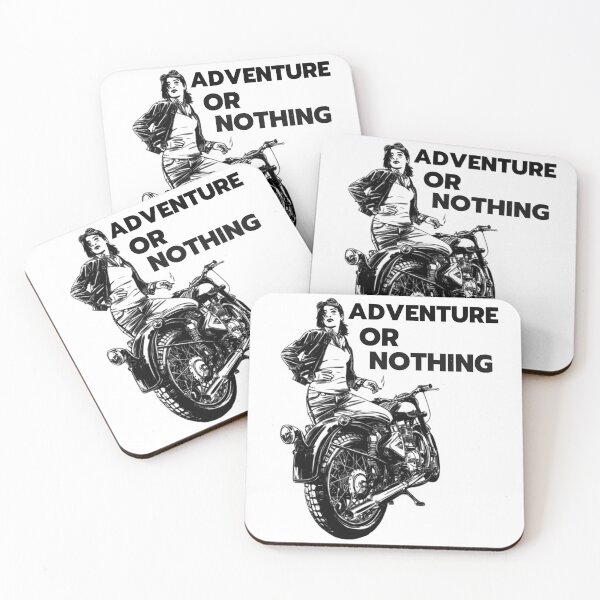 Item preview, Adventure or Nothing Motorcycle Design  designed and sold by Harsh  Katariya.