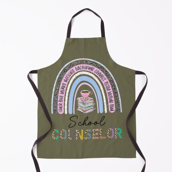 Item preview, School Guidance Counselor Rainbow Leopard Back to School designed and sold by kassmfua11.