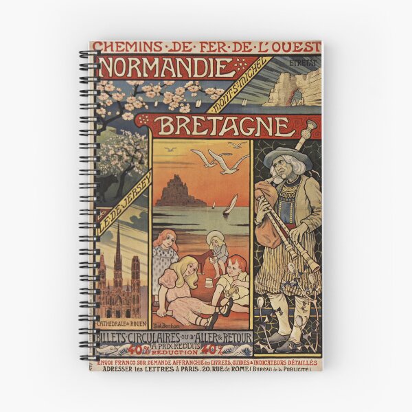 Item preview, Paul Berthon, Western railways, Brittany, Normandy, Etretat designed and sold by NouveauEra.
