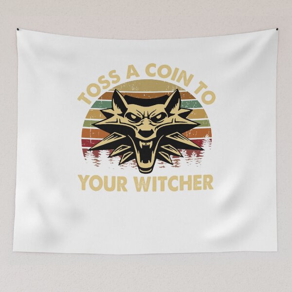 Item preview, Toss A Coin To Your Wítchér Vintage , Wítchér Inspired Movie designed and sold by MekhalaSomsi.