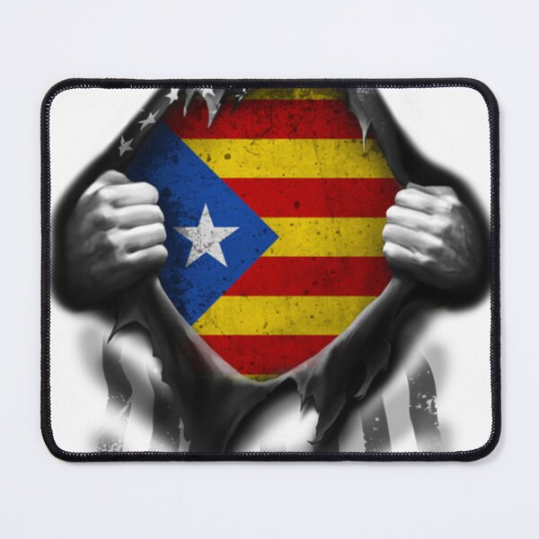 Item preview, Catalonia USA Flag Catalan American designed and sold by savannagall.