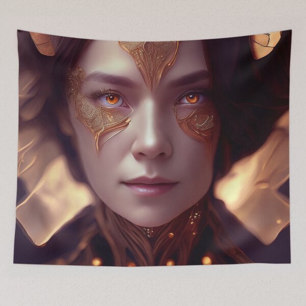 Item preview, Elvish Golden Beauty designed and sold by mrhighsky.