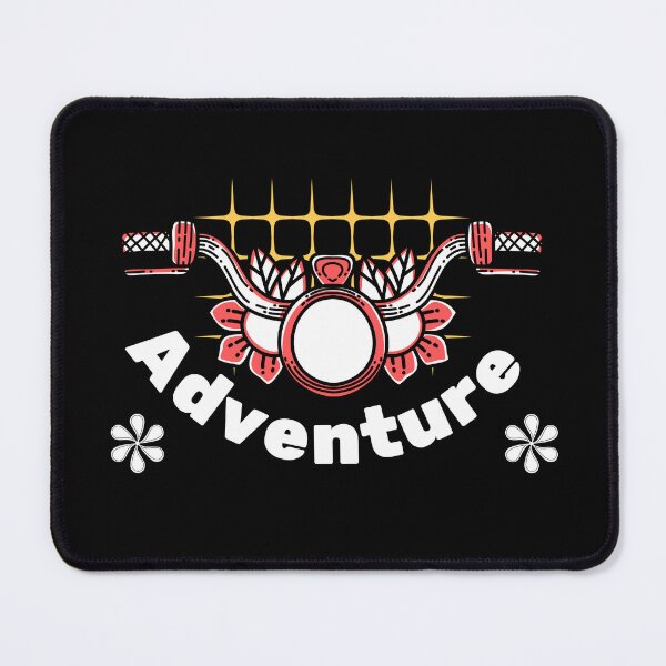 Item preview, Retro Adventure Motorcycle Design designed and sold by Harsh Katariya.