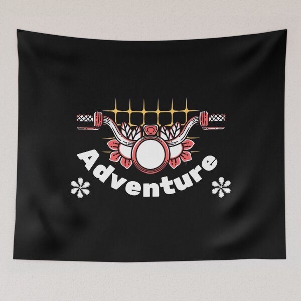 Item preview, Retro Adventure Motorcycle Design  designed and sold by Harsh  Katariya.