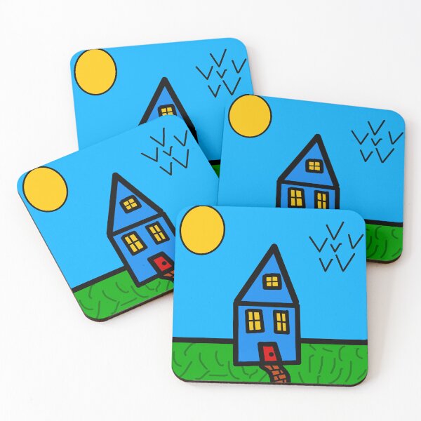 Item preview, Childhood house drawing designed and sold by jcdeegs123.