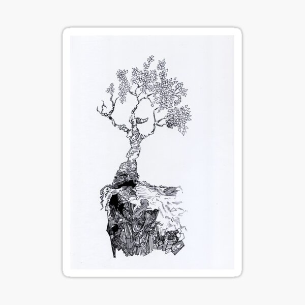 Toppi Tree Sticker