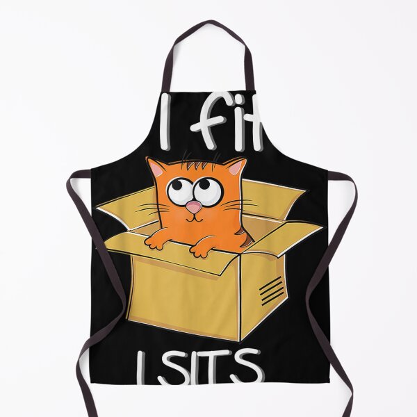 Item preview, Cats 365If I Fits I Sits Cat Meme Funny Cat In A Box designed and sold by savannagall.