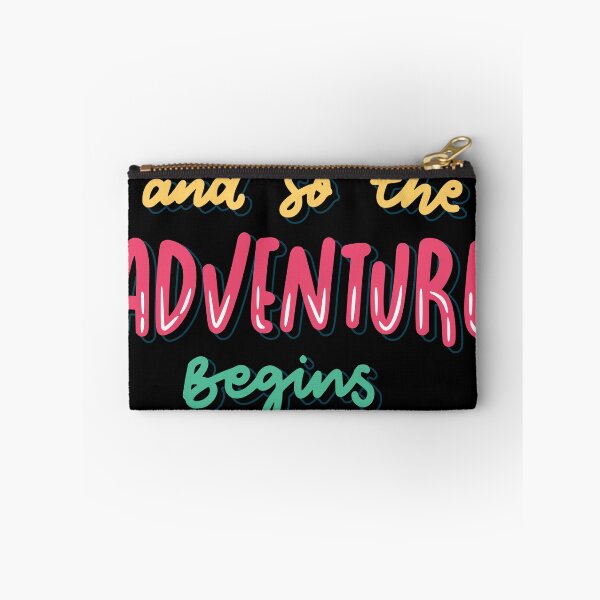 Item preview, And So The Adventure Begins Text Design  designed and sold by Harsh  Katariya.