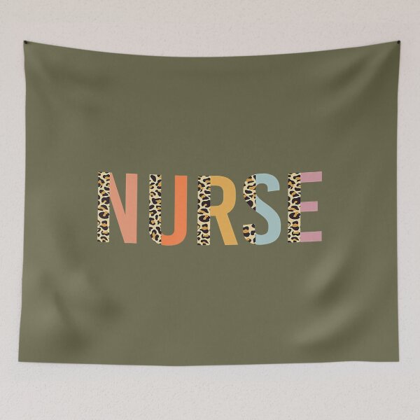 Item preview, School Nurse Leopard Print Nursing Back To School 	 Cute  	 designed and sold by kassmfua11.
