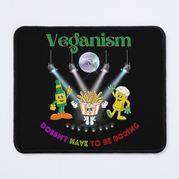 Item preview, Veganism Doesn't Have to Be Boring! designed and sold by MorningTeeNmore.
