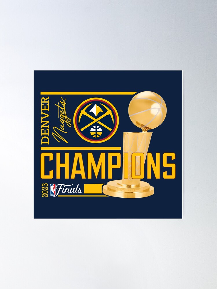 Denver Nuggets Add Gold NBA Championship Tab To Jerseys