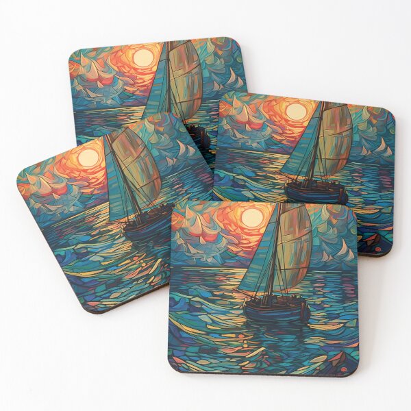 Item preview, Boat Painting art designed and sold by Gabruk.
