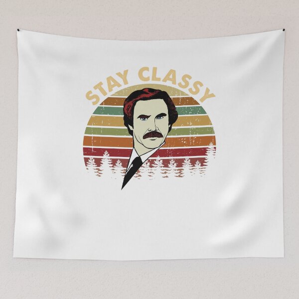 Item preview, Ron Burgundy Stay Classy Vintage , Anchorman designed and sold by MekhalaSomsi.