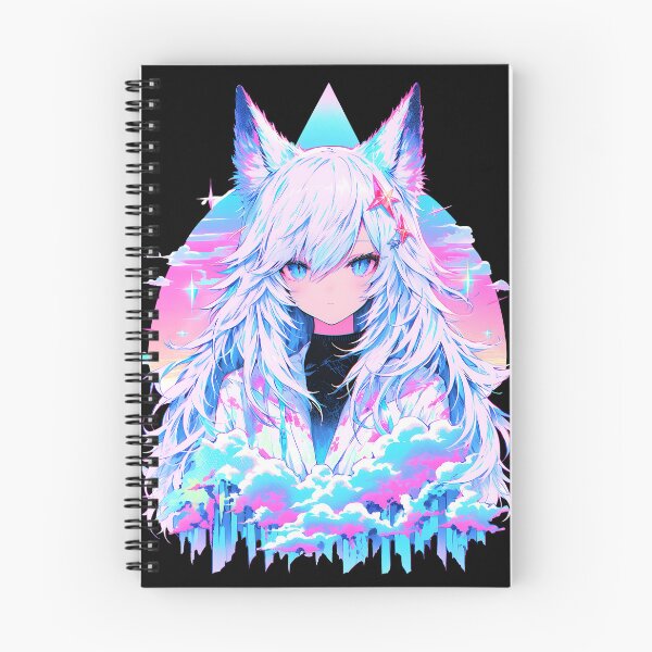Item preview, Retrowave Kitsune designed and sold by ScarletClover.