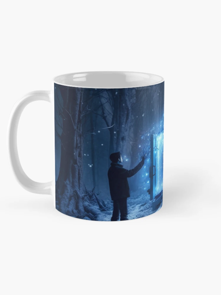 Thumbnail 5 of 6, Coffee Mug, The Box designed and sold by RicoInStudios.