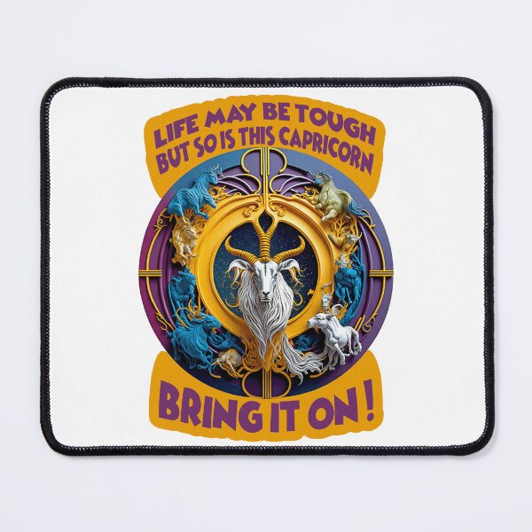 Item preview, Design for Capricorn with Funny Quotation_1 designed and sold by thematics.