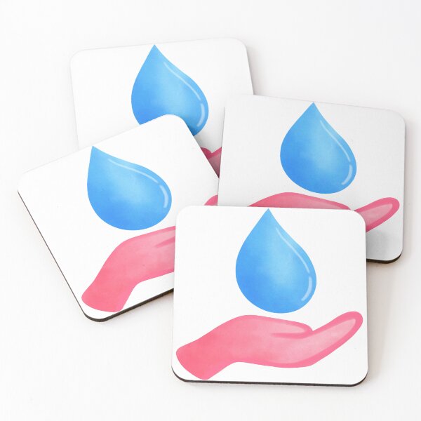Item preview, Save energy minimal hand and water designed and sold by WawaArtsWork.