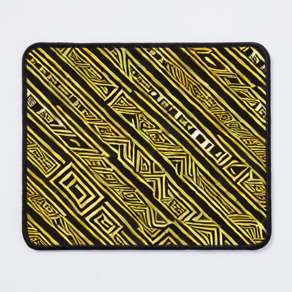 Item preview, Golden Elegance: A Captivating Decorative Pattern in Gold and Black designed and sold by cece4410.