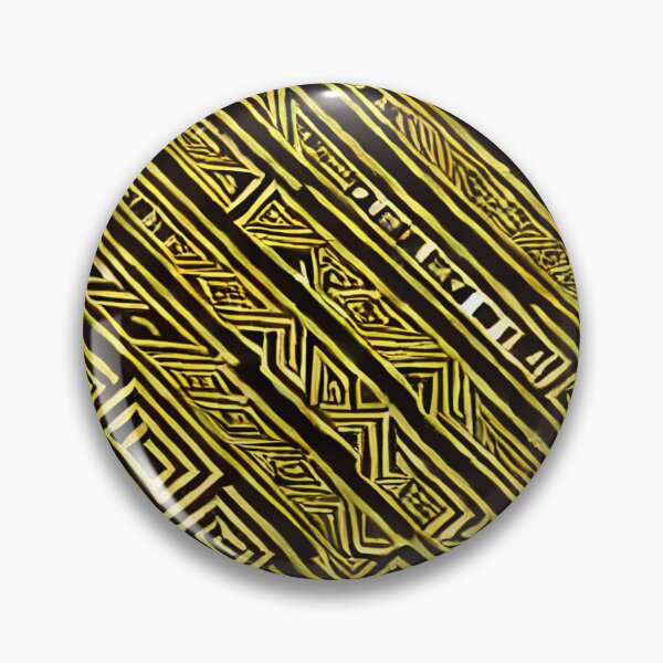Item preview, Golden Elegance: A Captivating Decorative Pattern in Gold and Black designed and sold by cece4410.
