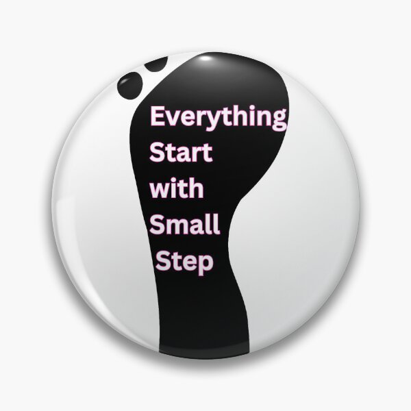 Item preview, everything start with small step  designed and sold by nagucv107.