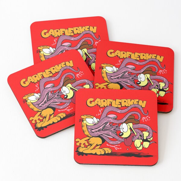 Item preview, Garflerken Funny Cute Alien Superhero Cat Dog Cartoon designed and sold by lynnettelana.