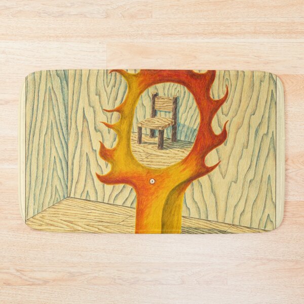 Item preview, Saul Acevedo Gomez - Chair in the Mirror of Fire designed and sold by JesseBlackledge.