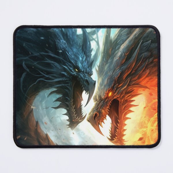 Item preview, Blazing Skies Dragon Clash designed and sold by ArtfulImprints.