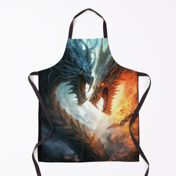 Item preview, Blazing Skies Dragon Clash designed and sold by ArtfulImprints.