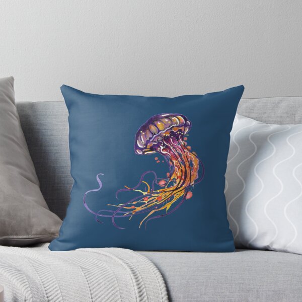 Item preview, Jellyfish watercolor designed and sold by PerryHomeDecore.