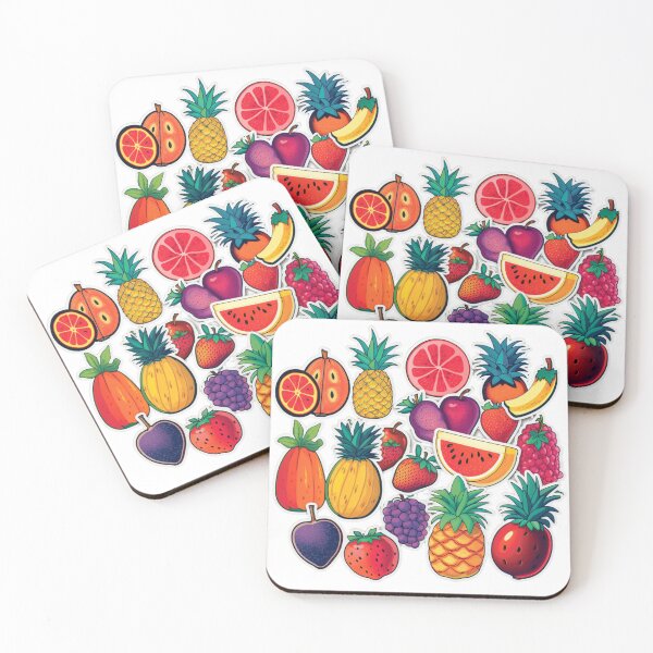 Item preview, Fruity Delights: A Mouthwatering Mosaic of Nature's Bounty designed and sold by TeeeCrafted.