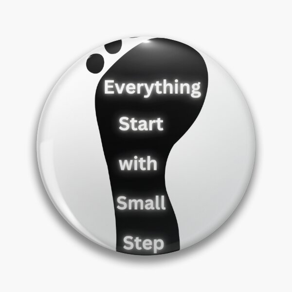 Item preview, everything start with small step  designed and sold by nagucv107.