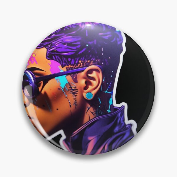 Item preview, ciberpunk metahumano designed and sold by TellezStickers.