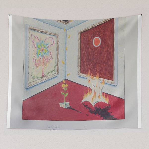 Item preview, Saul Acevedo Gomez - Fire in the Room designed and sold by JesseBlackledge.