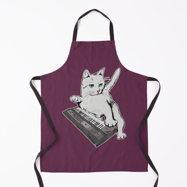 Item preview, Cat Playing Synthesizer Cool Musician Synth Keyboard designed and sold by syanhnytk63.
