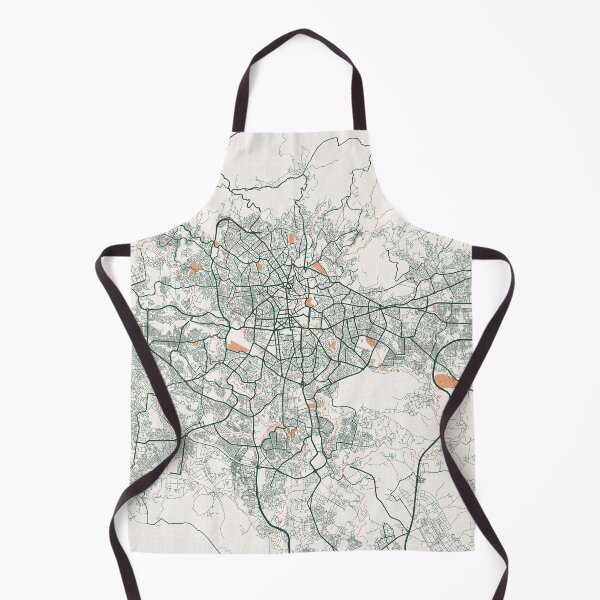 Item preview, Addis Ababa City Map of Ethiopia - Bohemian designed and sold by deMAP.