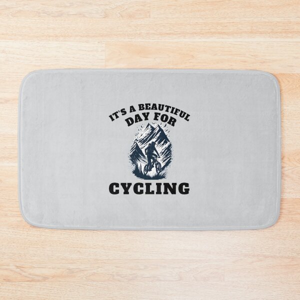 Item preview, It's a beautiful day for cycling also mountain bike dad in adventure designed and sold by Be-Adventurous.