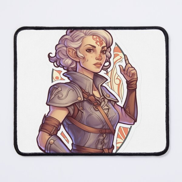 Item preview, D&D Elven Sorceress designed and sold by TellezStickers.