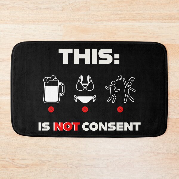 Item preview, This Is Not Consent Text Graphic Explanation Examples designed and sold by Andy Hilaire.