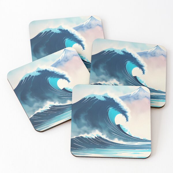 Item preview, Crashing Blue Ocean Waves designed and sold by Erika V..